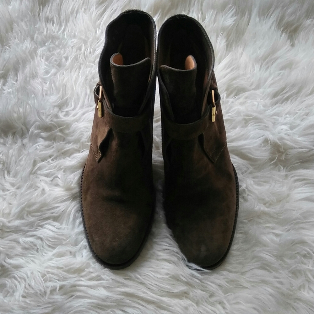 Ralph Lauren Collection Suede Ankle Boots - Picture 10 of 12